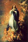 Bartolome Esteban Murillo The Immaculate Conception of the Escorial oil on canvas